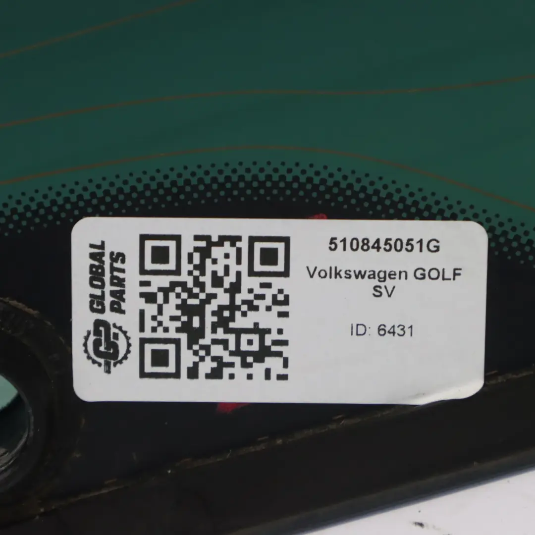 Szyba Klapy Bagażnika Tylna Grzana Przyciemniana do Volkswagen Golf Sportsvan o numerze 510845051G Volkswagen Golf Sportsvan Szyba Klapy Bagażnika Tylna Grzana Przyciemniana - SKU 510845051G - Numer Części 510845051G