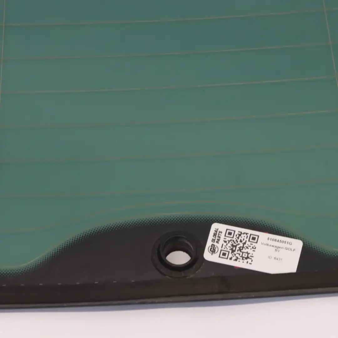 Tail Rear Window Glass Heated Tinted to VW Volkswagen Golf Sportsvan with Part number 510845051G VW Volkswagen Golf Sportsvan Tail Rear Window Glass Heated Tinted - SKU 510845051G - Part number 510845051G