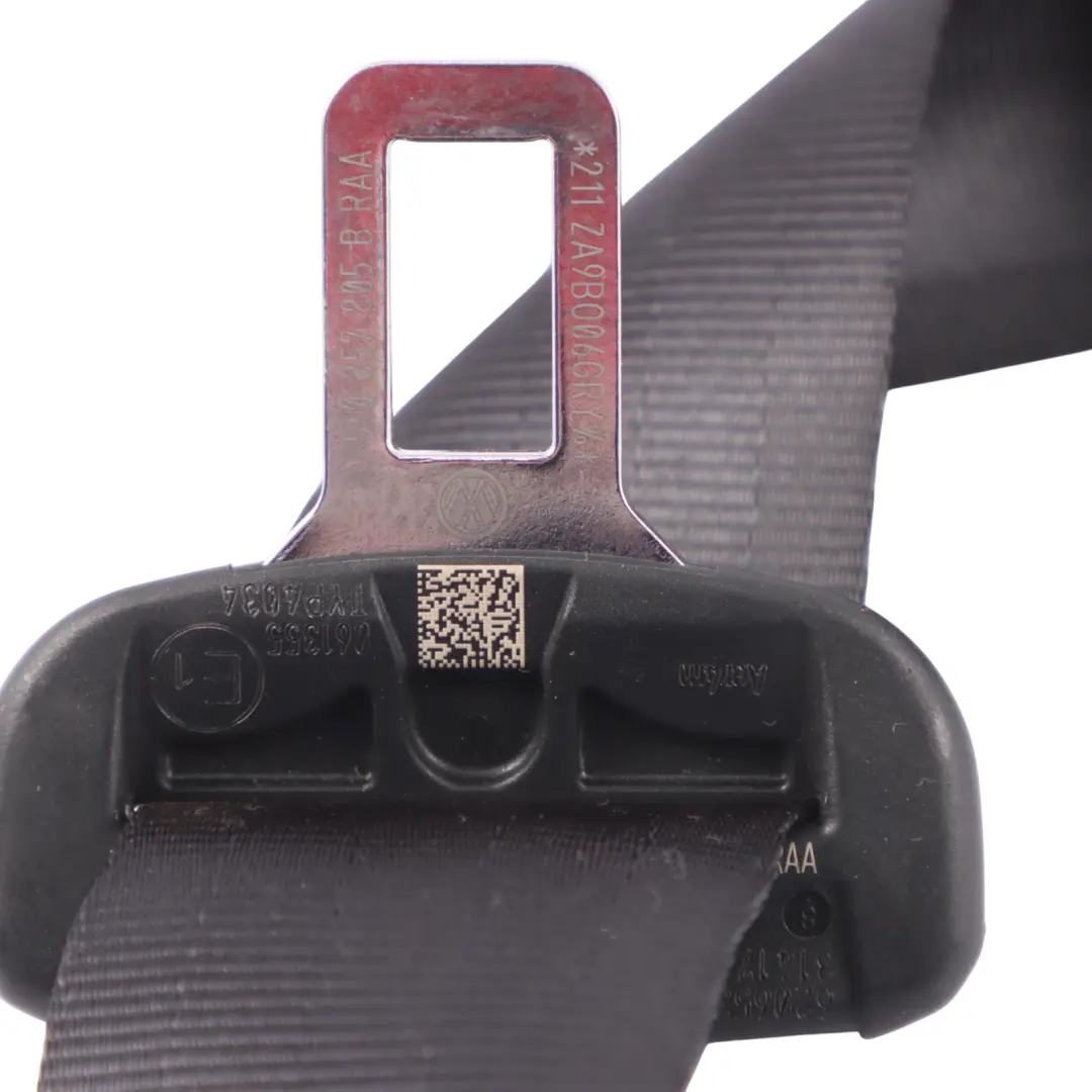 Left N/S Seat Belt Seatbelt Black to Volkswagen VW Golf SV Rear with Part number 510857805B Volkswagen VW Golf SV Rear Left N/S Seat Belt Seatbelt Black - SKU 510857805B - Part number 510857805B