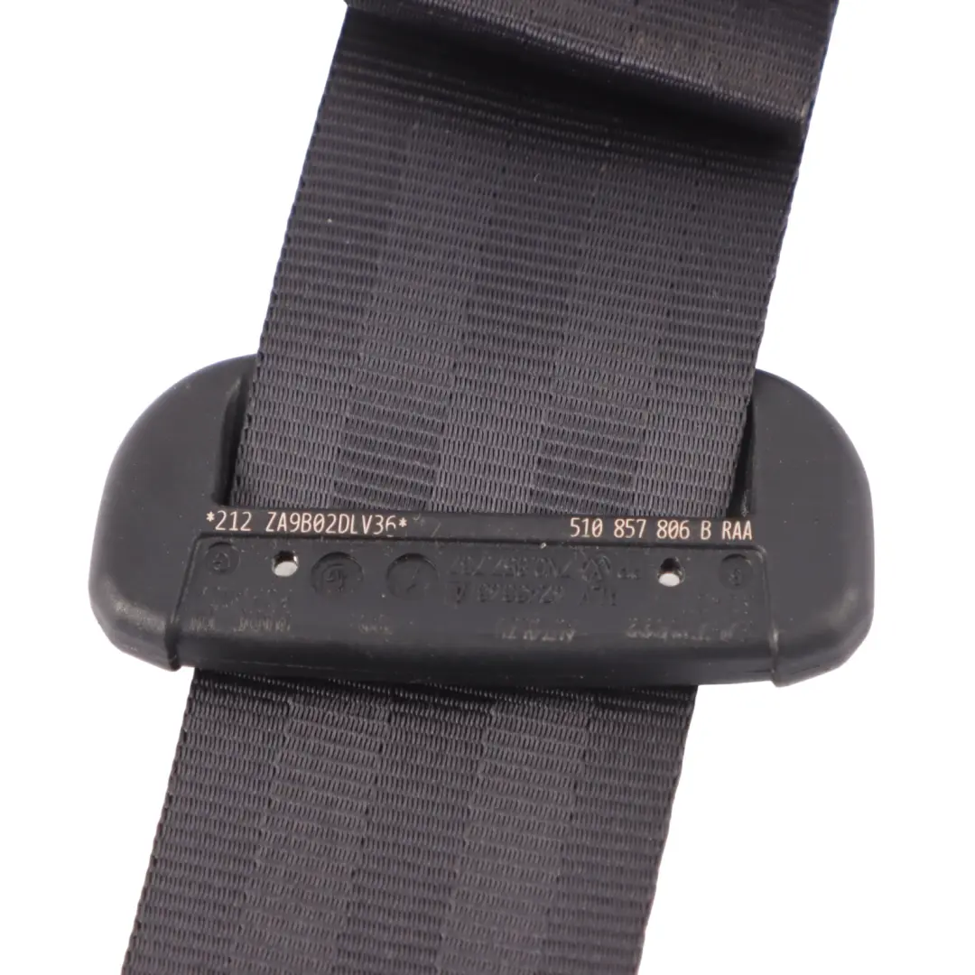 Volkswagen VW Golf SV Ceinture de sécurité arrière droite Noir - SKU 510857806B - Numéro de pièce 510857806B