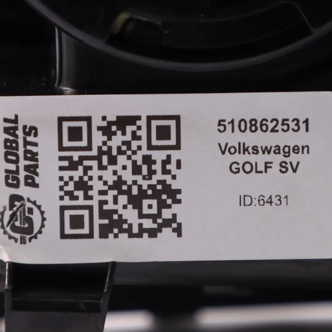 Mittelkonsole Getränkehalter Ablage Schwarz für Volkswagen Golf Sportsvan mit Teilenummer 510862531 Volkswagen Golf Sportsvan Mittelkonsole Getränkehalter Ablage Schwarz - SKU 510862531 - Teilenummer 510862531