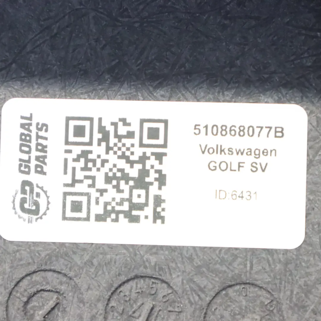 Volkswagen Polo 6R Supporto copertura posteriore pianale bagagliaio 6R6867762H - SKU 510868077B - Numero di parte 510868077B