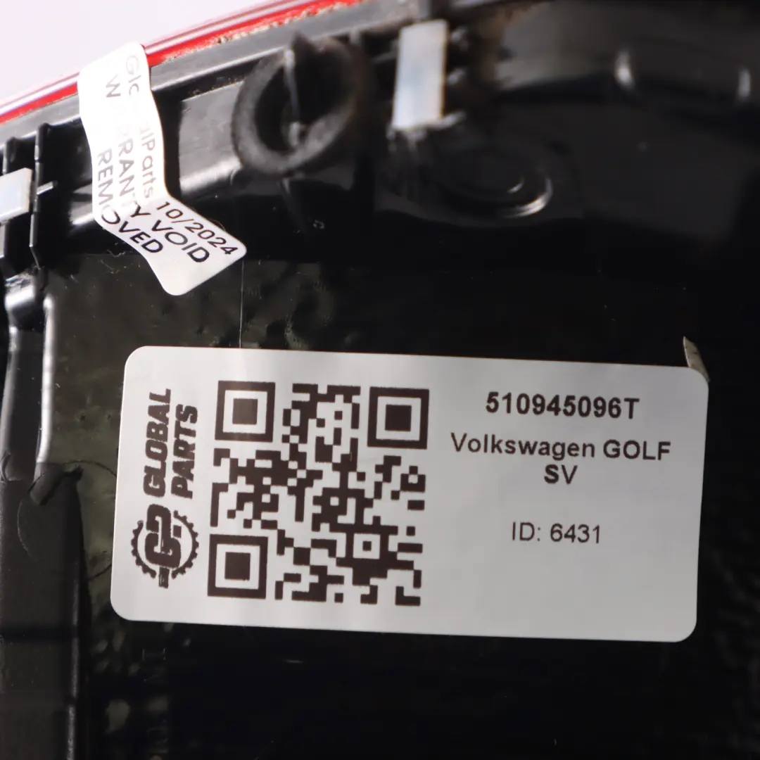Volkswagen Golf Sportsvan bagagliaio posteriore destra lampada LED - SKU 510945096T - Numero di parte 510945096T