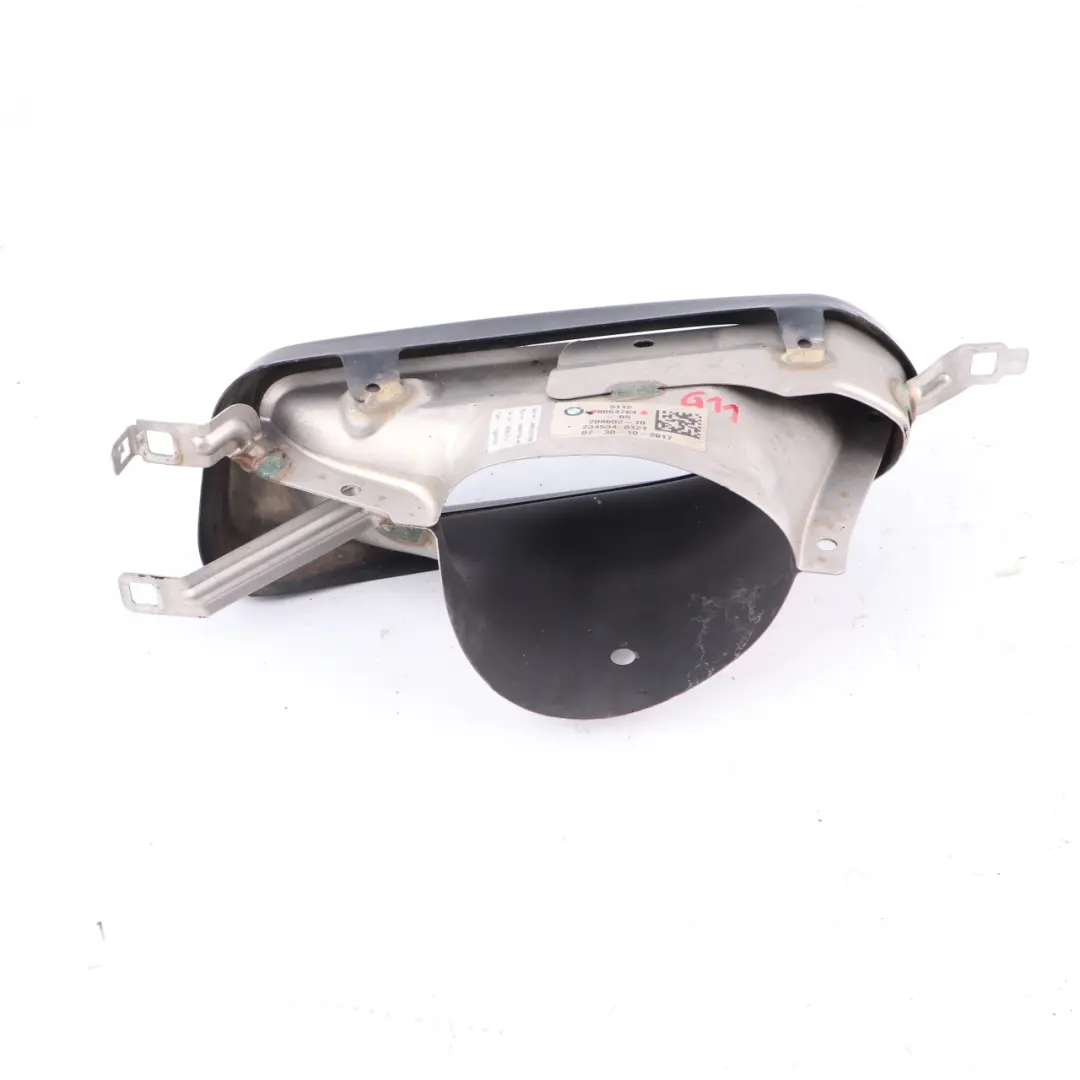 Bumper Rear Exhaust Pipe Tip Cover Panel Right O/S to BMW 7 G11 G12 with Part number 8064764 BMW 7 G11 G12 Bumper Rear Exhaust Pipe Tip Cover Panel Right O/S - SKU 51128064764 - Part number 8064764