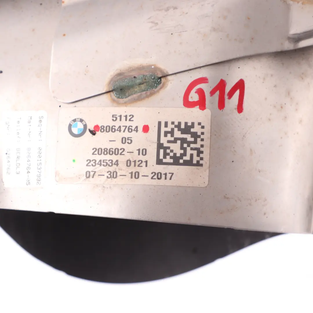 Bumper Rear Exhaust Pipe Tip Cover Panel Right O/S to BMW 7 G11 G12 with Part number 8064764 BMW 7 G11 G12 Bumper Rear Exhaust Pipe Tip Cover Panel Right O/S - SKU 51128064764 - Part number 8064764