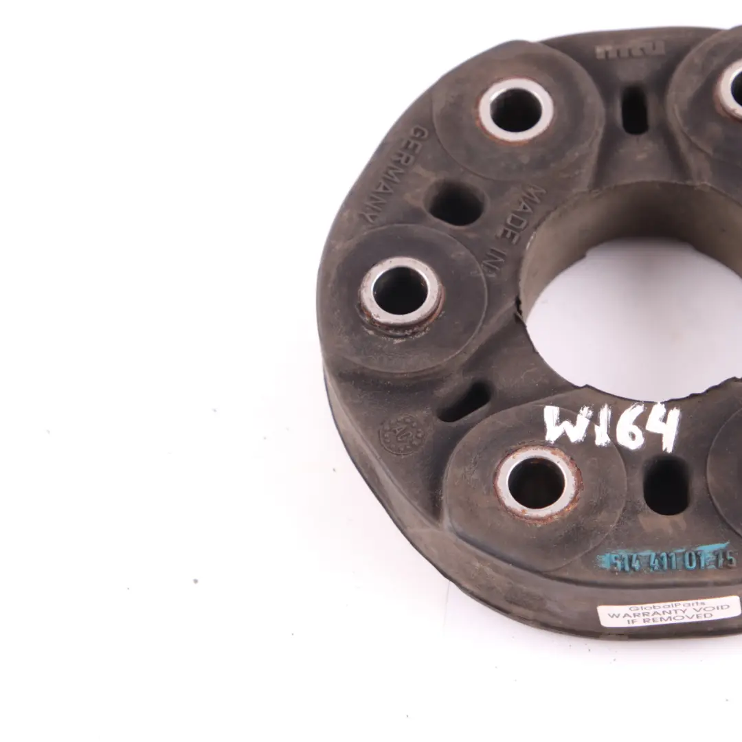 Prop Shaft Rubber Donut Flex Disc to Mercedes ML W164 with Part number 5144110115 Mercedes ML W164 Prop Shaft Rubber Donut Flex Disc - SKU 5144110115 - Part number 5144110115