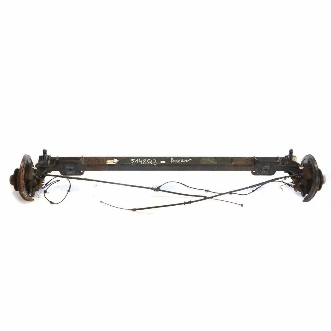 Assale posteriore Supporto sospensione Trave Portaruota per Peugeot Boxer con numero di parte 5148Q3 Peugeot Boxer Assale posteriore Supporto sospensione Trave Portaruota - SKU 5148Q3 - Numero di parte 5148Q3