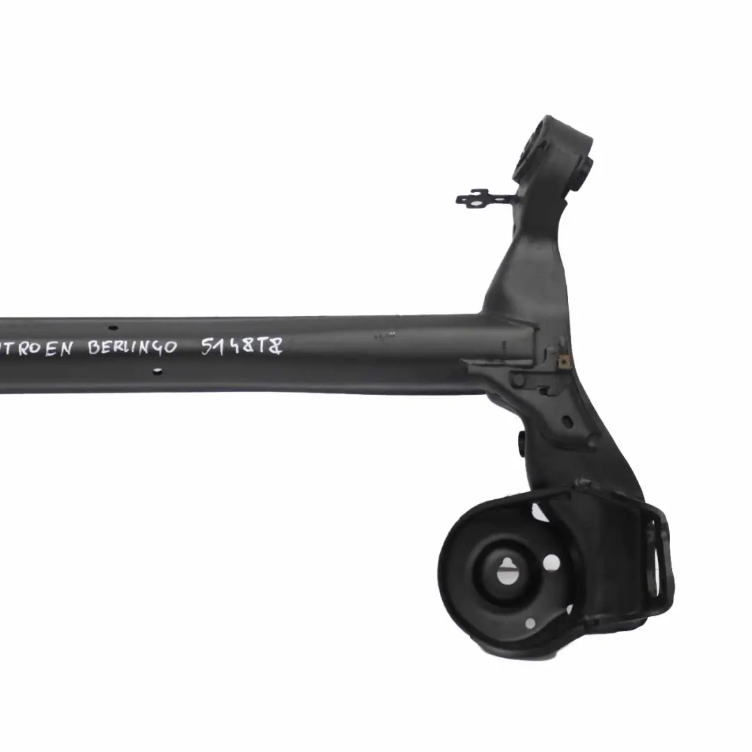 Citroen Berlingo Rear Axle Bridge Subframe Beam Carrier Mounting to with Part number 5148T8 Citroen Berlingo Rear Axle Bridge Subframe Beam Carrier Mounting - SKU 5148T8 - Part number 5148T8