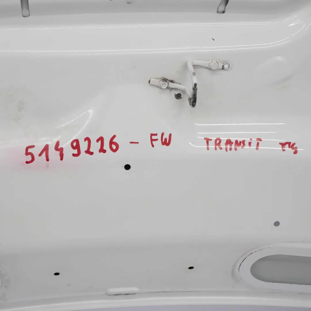 Hood Bonnet Trim Covering Panel Frozen White - Z2 to Ford Transit with Part number 5149226 Ford Transit Hood Bonnet Trim Covering Panel Frozen White - Z2 - SKU 5149226-FW - Part number 5149226