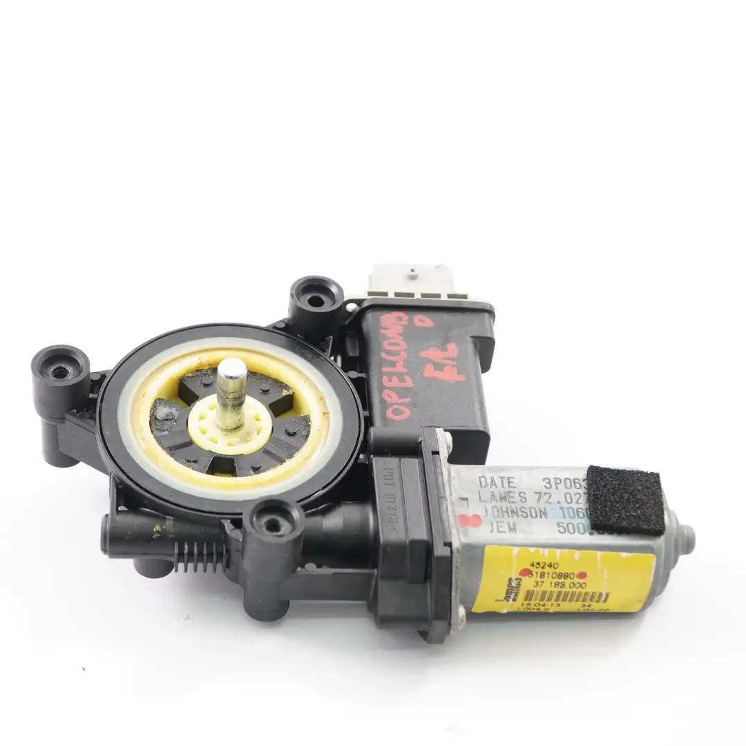 Vauxhall Opel Combo Alzacristallo Anteriore Sinistro Azionamento - SKU 51810880 - Numero di parte 51810880