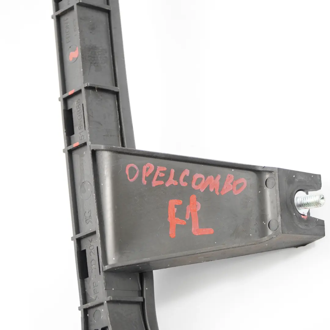 Ventana Grove Delantera Izquierda Guía de Cristal para Opel Combo D con número de pieza 51810886 Opel Combo D Ventana Grove Delantera Izquierda Guía de Cristal - SKU 51810886 - Número de pieza 51810886