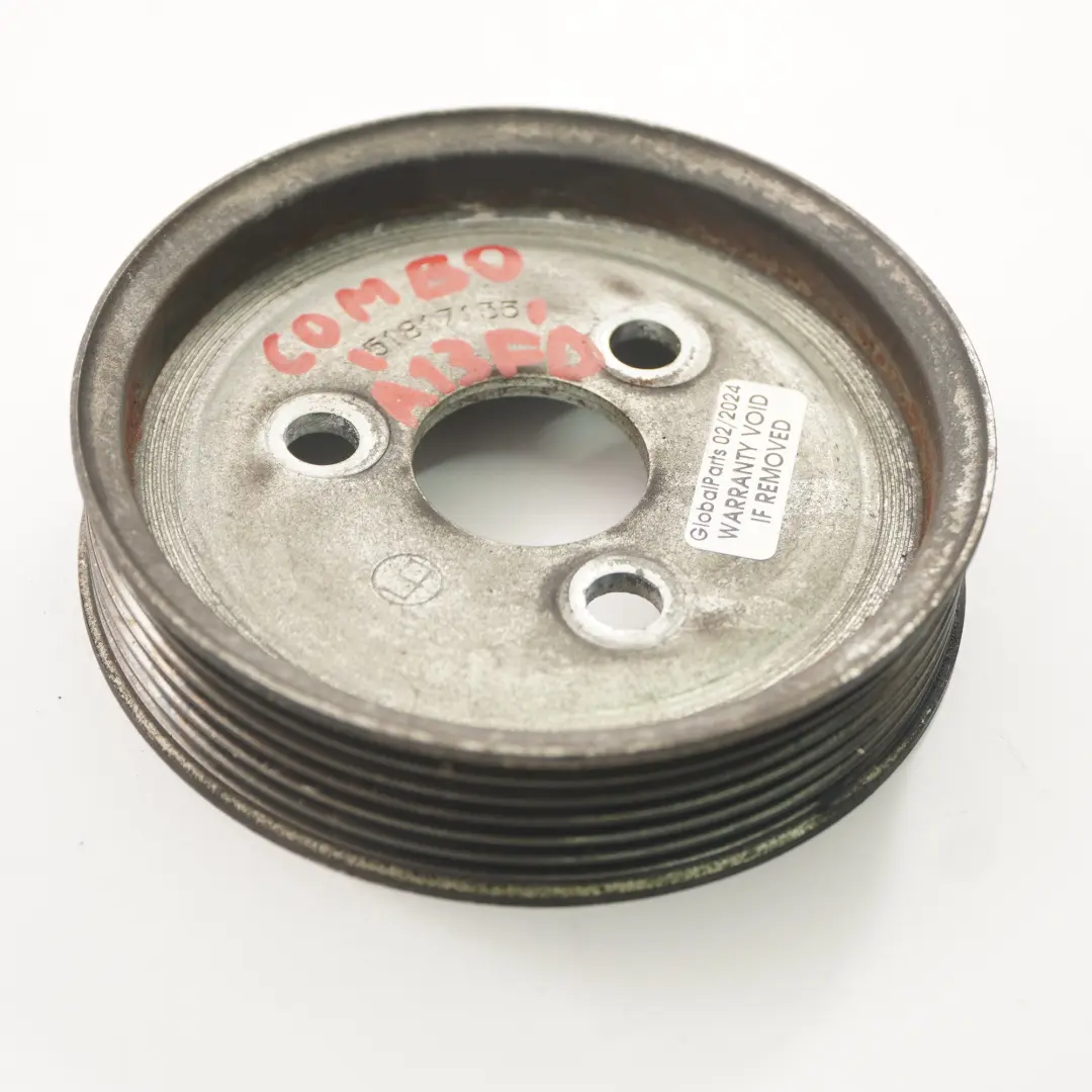 Pompa del servosterzo Puleggia per Opel Combo D 1.3 CDTi Diesel con numero di parte 51817135 Opel Combo D 1.3 CDTi Diesel Pompa del servosterzo Puleggia - SKU 51817135 - Numero di parte 51817135