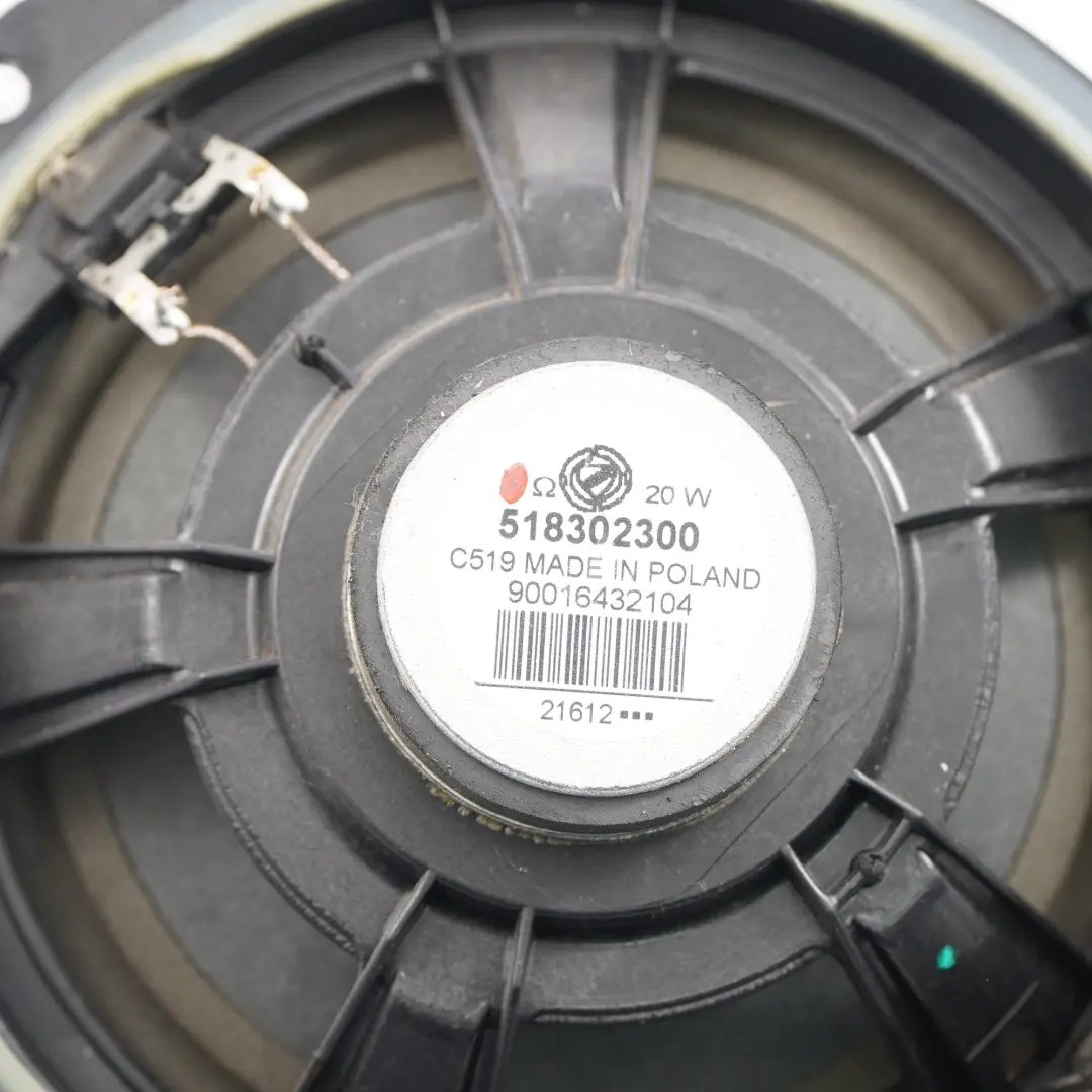 Altavoz Delantero Fiat Ducato Peugeot Boxer Puerta Audio 20 W para con número de pieza 518302300 Altavoz Delantero Fiat Ducato Peugeot Boxer Puerta Audio 20 W - SKU 518302300 - Número de pieza 518302300