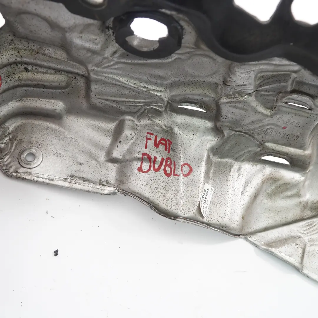 Catalytic Converter Heat Shield Plate Cover to Fiat Doblo 2 with Part number 51854078 Fiat Doblo 2 Catalytic Converter Heat Shield Plate Cover - SKU 51854078 - Part number 51854078