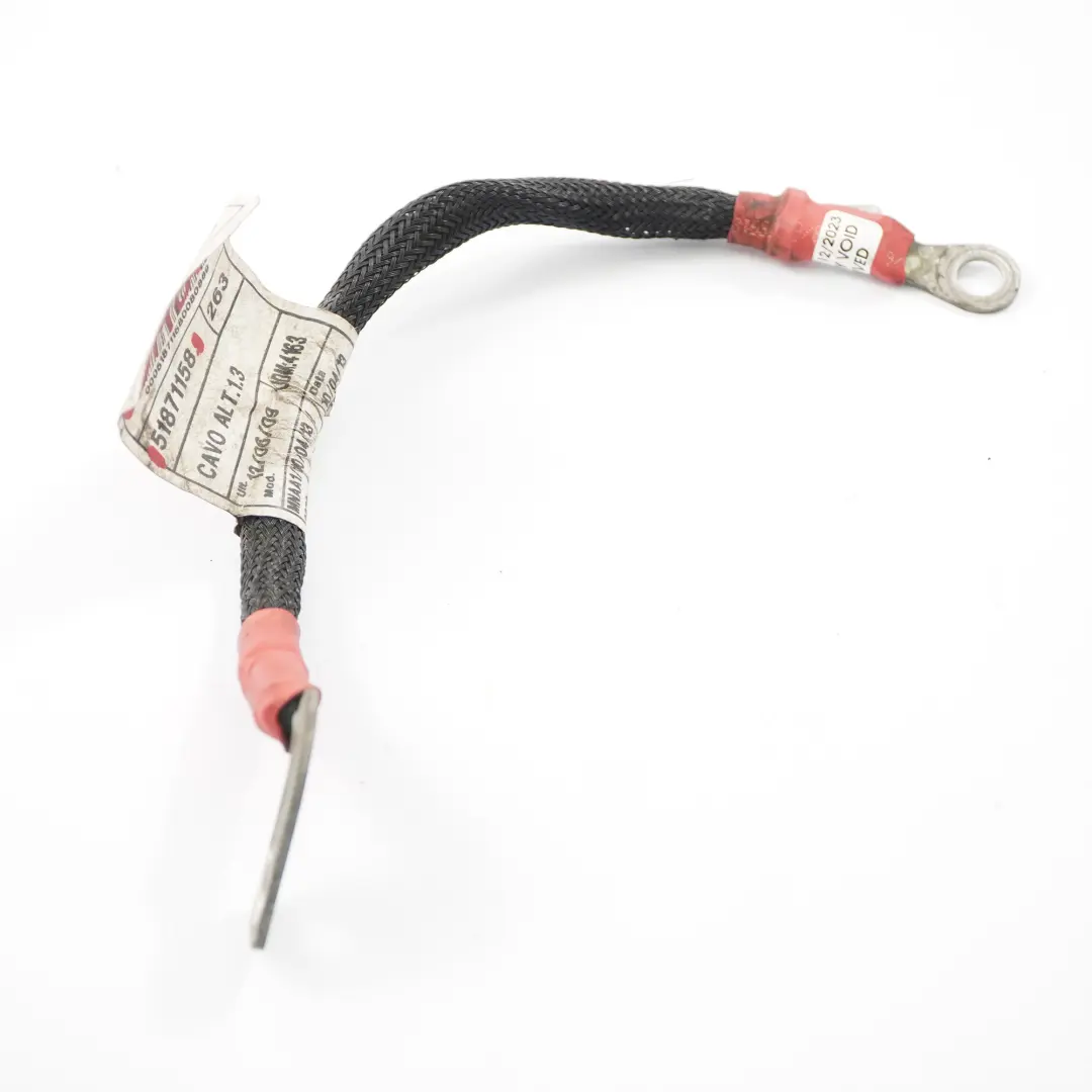 Positive Battery Cable Lead Wire to Vauxhall Combo Fiat Doblo with Part number 51871158 Vauxhall Combo Fiat Doblo Positive Battery Cable Lead Wire - SKU 51871158 - Part number 51871158