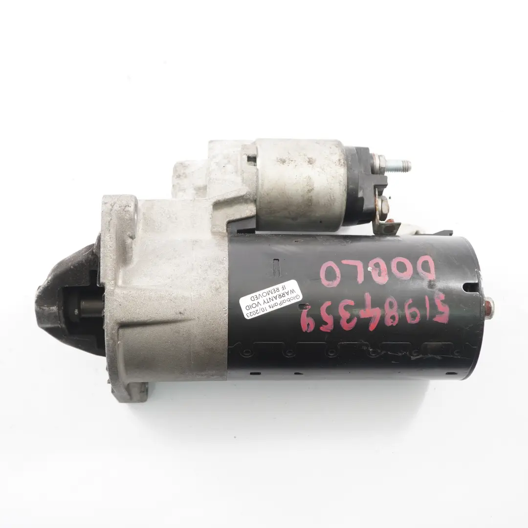 Starter Motor Fiat Doblo 2.0 Multijet Diesel Engine - SKU 51984359 - Part number 51984359