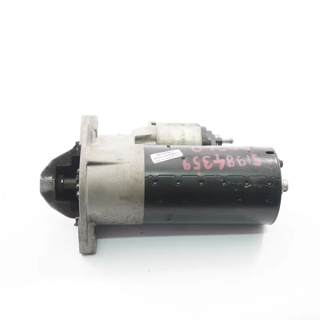 Fiat Doblo 2.0 Multijet Diesel Motor Anlasser - SKU 51984359 - Teilenummer 51984359