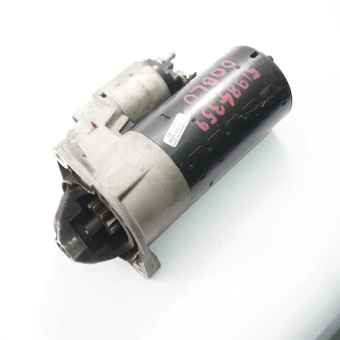Fiat Doblo 2.0 Multijet Diesel Motor Anlasser - SKU 51984359 - Teilenummer 51984359