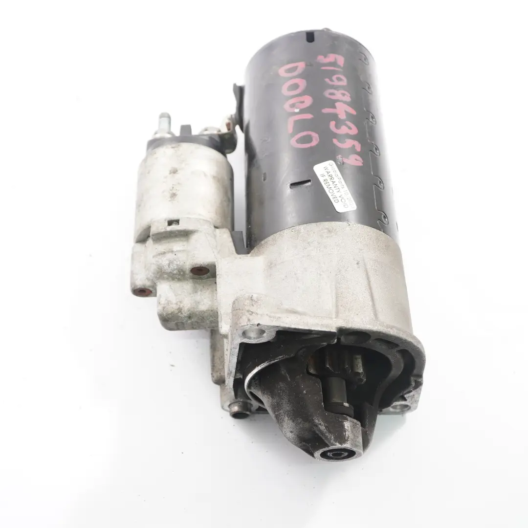 Fiat Doblo 2.0 Multijet Diesel Motor Anlasser - SKU 51984359 - Teilenummer 51984359