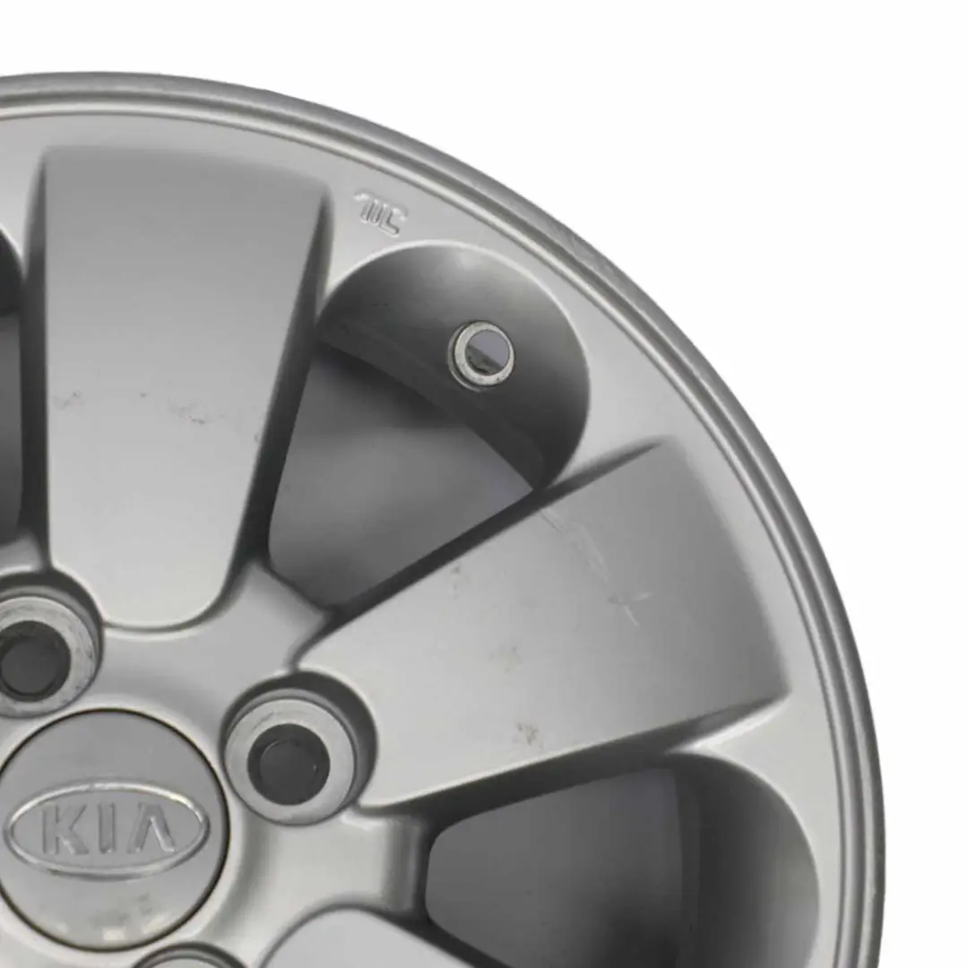 Alloy Rim 14" ET:46 5,5J to Kia Ceed Rio Silver Wheel with Part number 52910-1G500 Kia Ceed Rio Silver Wheel Alloy Rim 14" ET:46 5,5J - SKU 52910-1G500-1 - Part number 52910-1G500