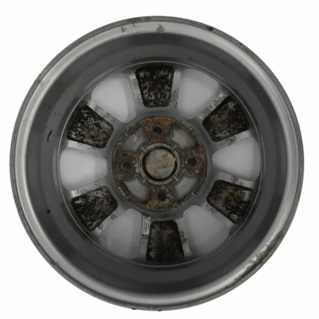 Silber Felge 14" ET:46 5,5J für Kia Ceed Rio mit Teilenummer 52910-1G500 Kia Ceed Rio Silber Felge 14" ET:46 5,5J - SKU 52910-1G500-1 - Teilenummer 52910-1G500