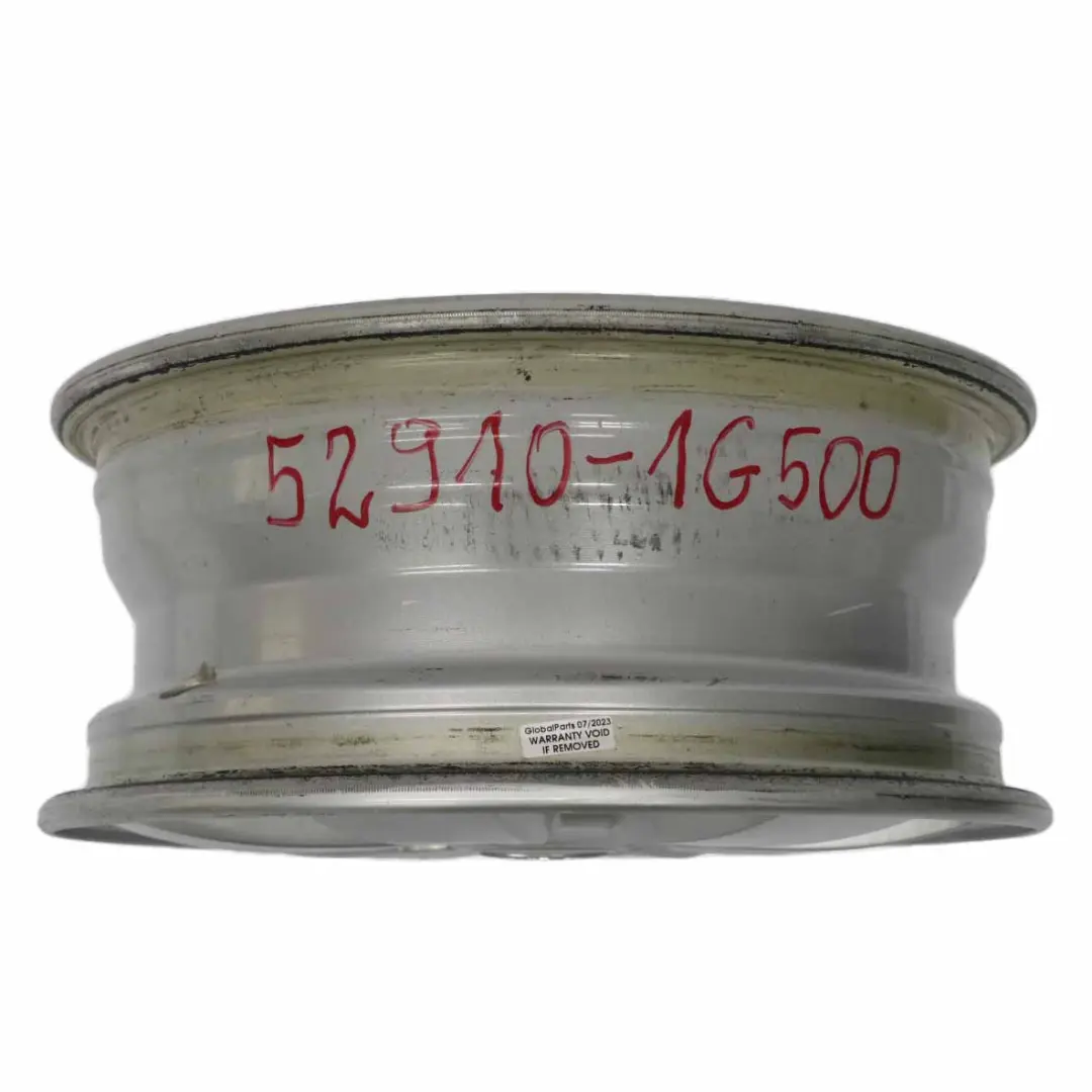 Alloy Rim 14" ET:46 5,5J to Kia Ceed Rio Silver Wheel with Part number 52910-1G500 Kia Ceed Rio Silver Wheel Alloy Rim 14" ET:46 5,5J - SKU 52910-1G500 - Part number 52910-1G500