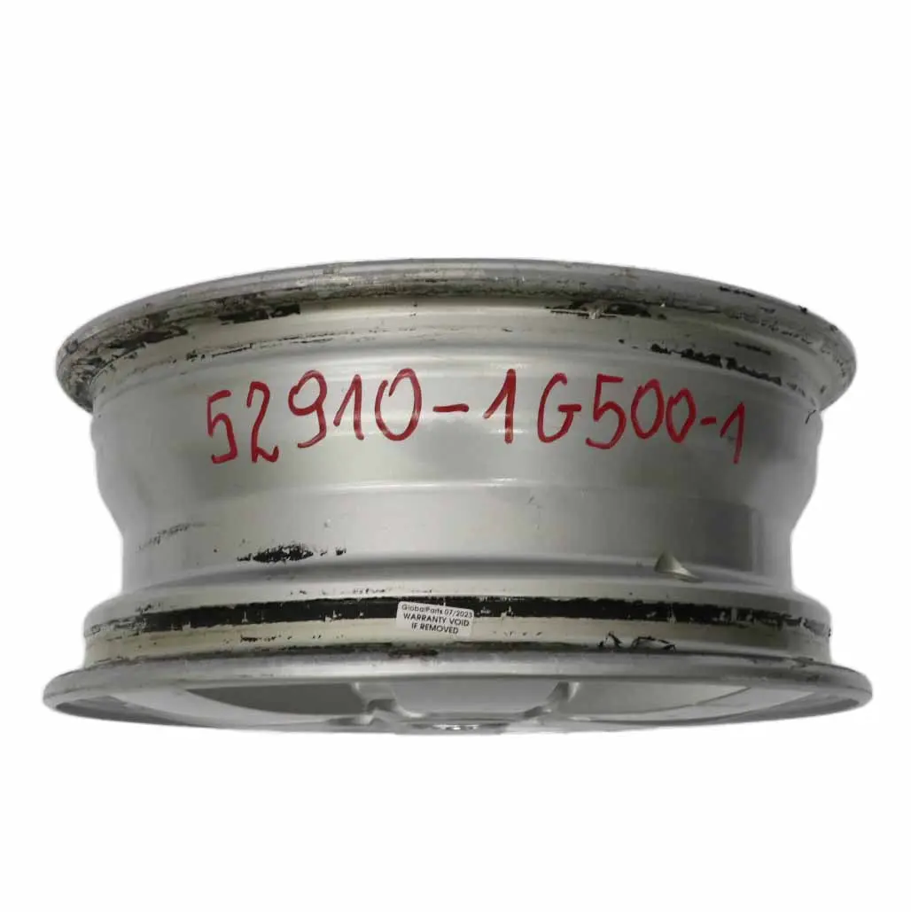 Cerchio in lega 14" ET:46 5,5J per Kia Ceed Rio Silver con numero di parte 52910-1G500 Kia Ceed Rio Silver Cerchio in lega 14" ET:46 5,5J - SKU 52910-1G500 - Numero di parte 52910-1G500