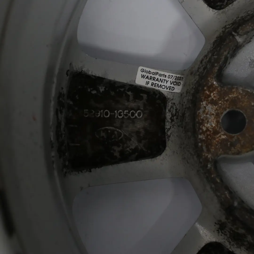 Cerchio in lega 14" ET:46 5,5J per Kia Ceed Rio Silver con numero di parte 52910-1G500 Kia Ceed Rio Silver Cerchio in lega 14" ET:46 5,5J - SKU 52910-1G500 - Numero di parte 52910-1G500