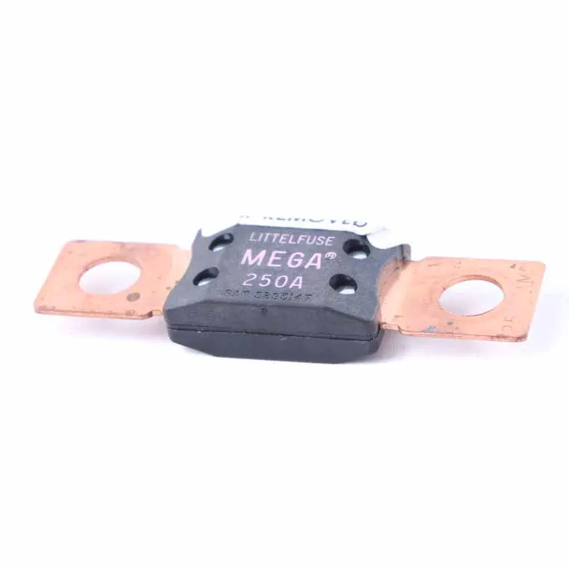 Glow Littlefuse Mega Fusible 250 Amp para Relay con número de pieza 5293147 Relay Glow Littlefuse Mega Fusible 250 Amp - SKU 5293147 - Número de pieza 5293147