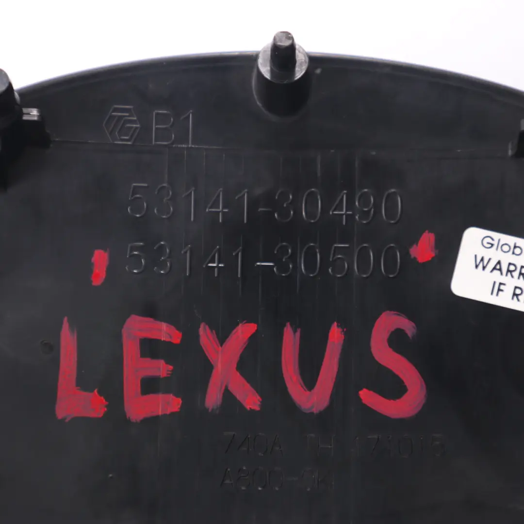 Lexus GS RX Emblema Insignia Frente Radar Radiador Rejilla Placa - SKU 53141-30500 - Número de pieza 53141-30500