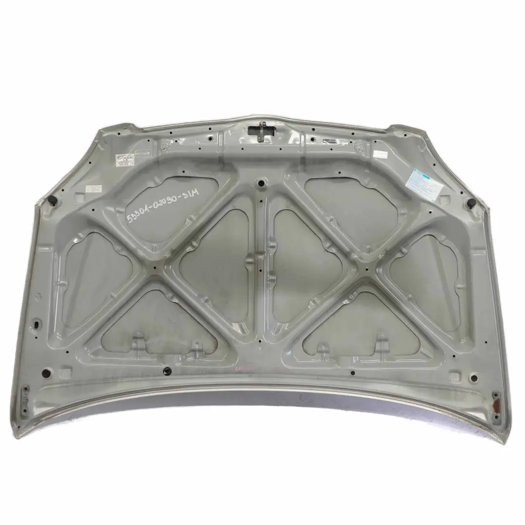 Maska Silnika Silver Metallic do Toyota Corolla E12 o numerze 53301-02090 Toyota Corolla E12 Maska Silnika Silver Metallic - SKU 53301-02090-SIM - Numer Części 53301-02090