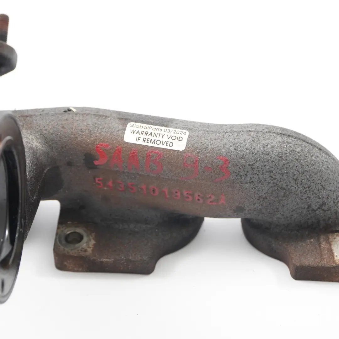 Saab 9-3 1.9 Ttid Z19DTR Kolektor Wydechowy Turbosprężarki - SKU 54351019562 - Numer Części 54351019562