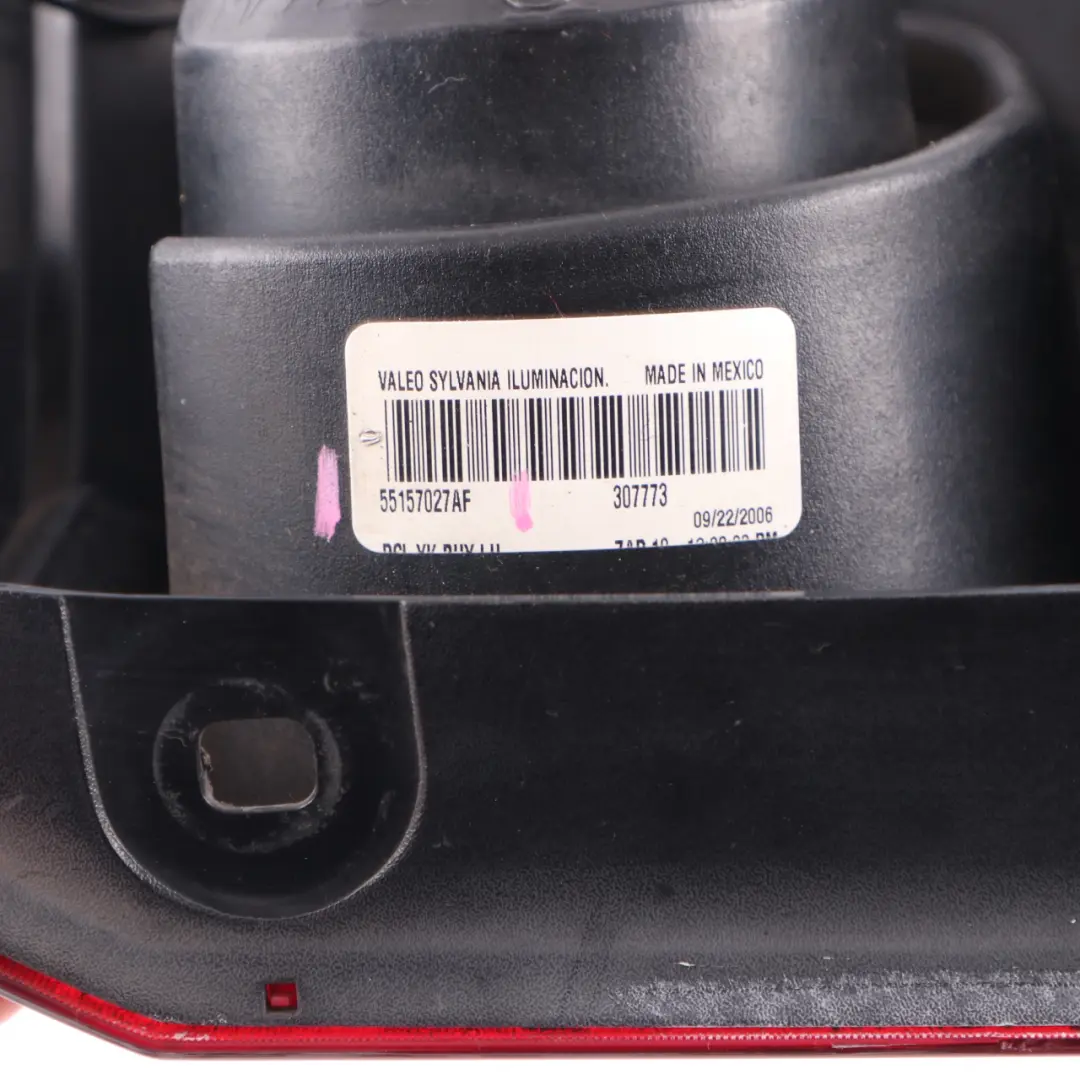 Tail Light Rear Left N/S Lamp Side Panel to Jeep Commander XK with Part number 55157027AF Jeep Commander XK Tail Light Rear Left N/S Lamp Side Panel - SKU 55157027AF - Part number 55157027AF