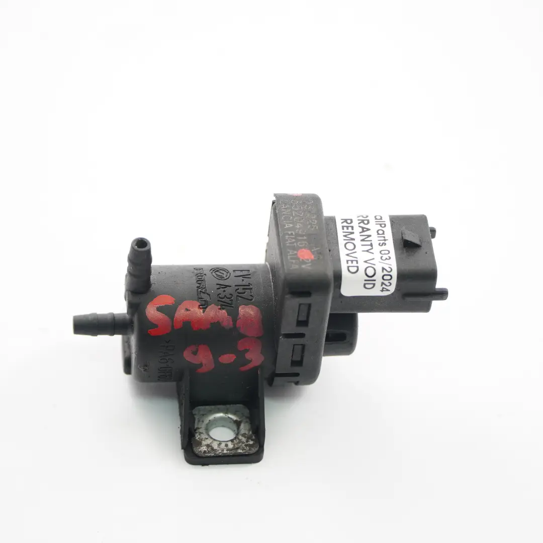 Saab 9-3 Diesel Convertidor de Presión EGR Escape Solenoide de Vacío - SKU 55204916 - Número de pieza 55204916