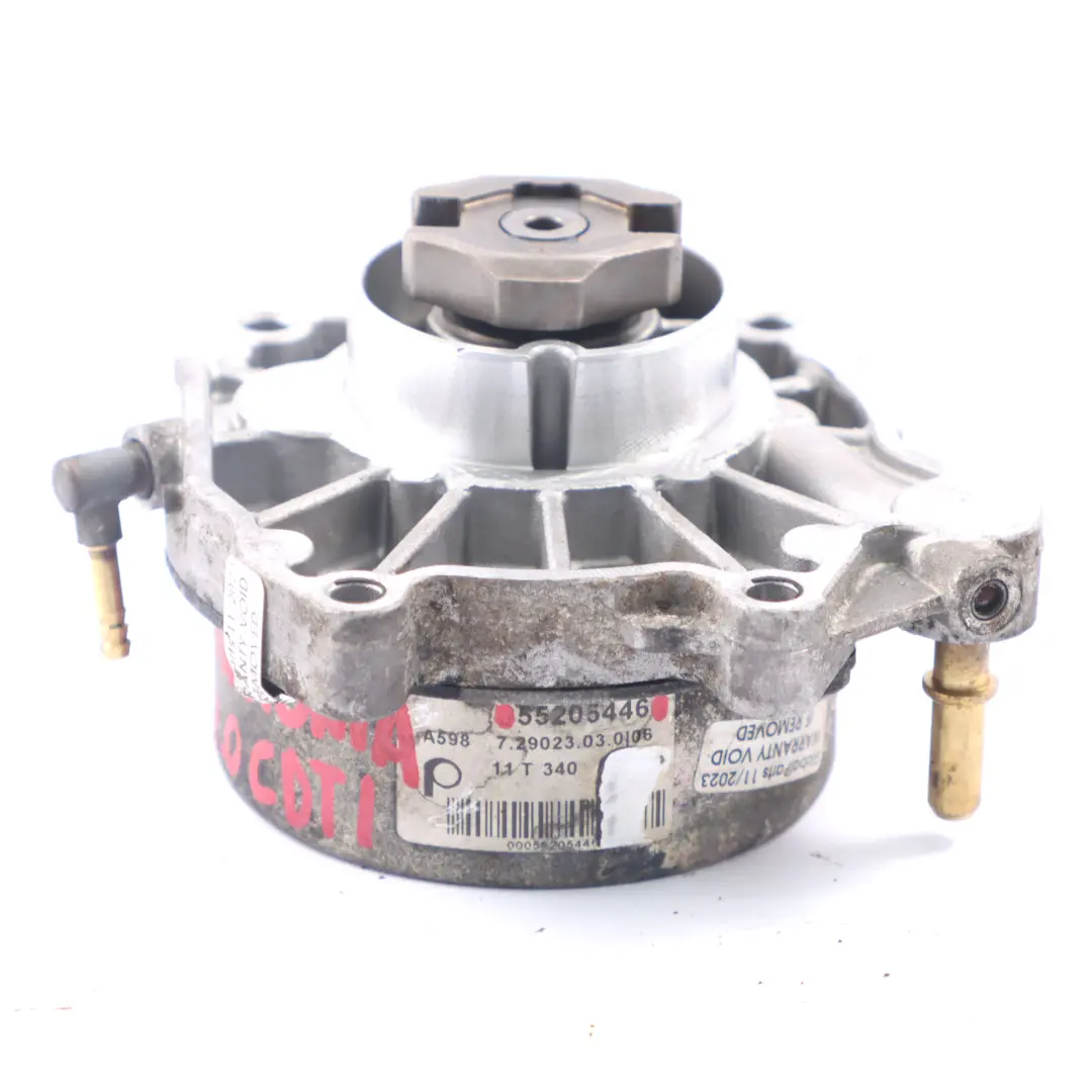 A20DTH Motor Diesel Bomba de vacío para Opel Insignia A 2.0 CDTI con número de pieza 55205446 Opel Insignia A 2.0 CDTI A20DTH Motor Diesel Bomba de vacío - SKU 55205446 - Número de pieza 55205446