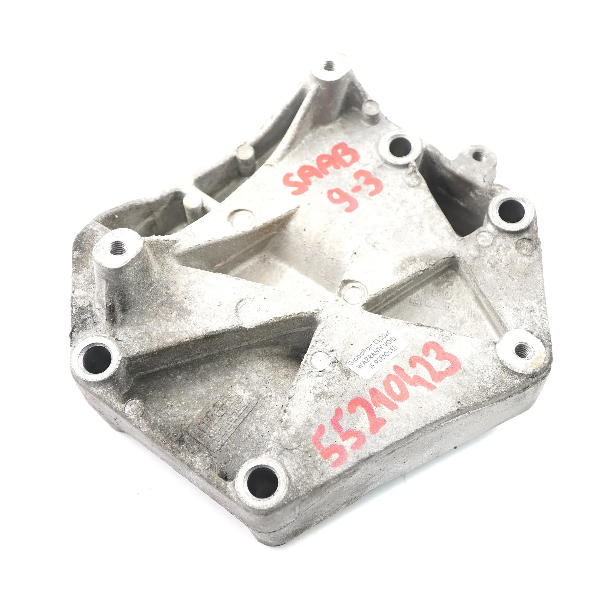 Staffa supporto motore Saab 9-3 1.9 Ttdi Opel Vectra C 1.9 cdti Z19DTH 55210423