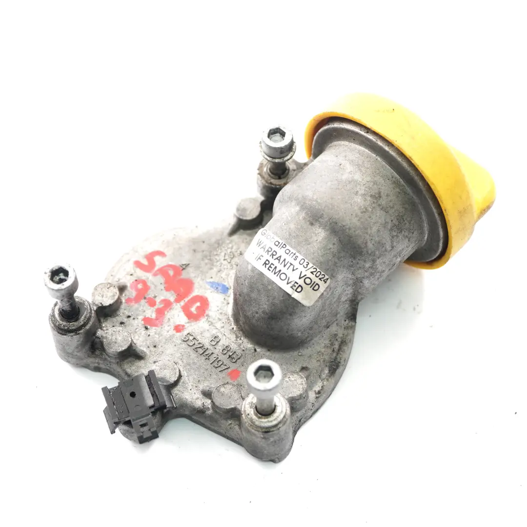 Collo di rifornimento olio motore Tubo tappo per Saab 9-3 1.9 TTiD Diesel con numero di parte 55214197 Saab 9-3 1.9 TTiD Diesel Collo di rifornimento olio motore Tubo tappo - SKU 55214197 - Numero di parte 55214197