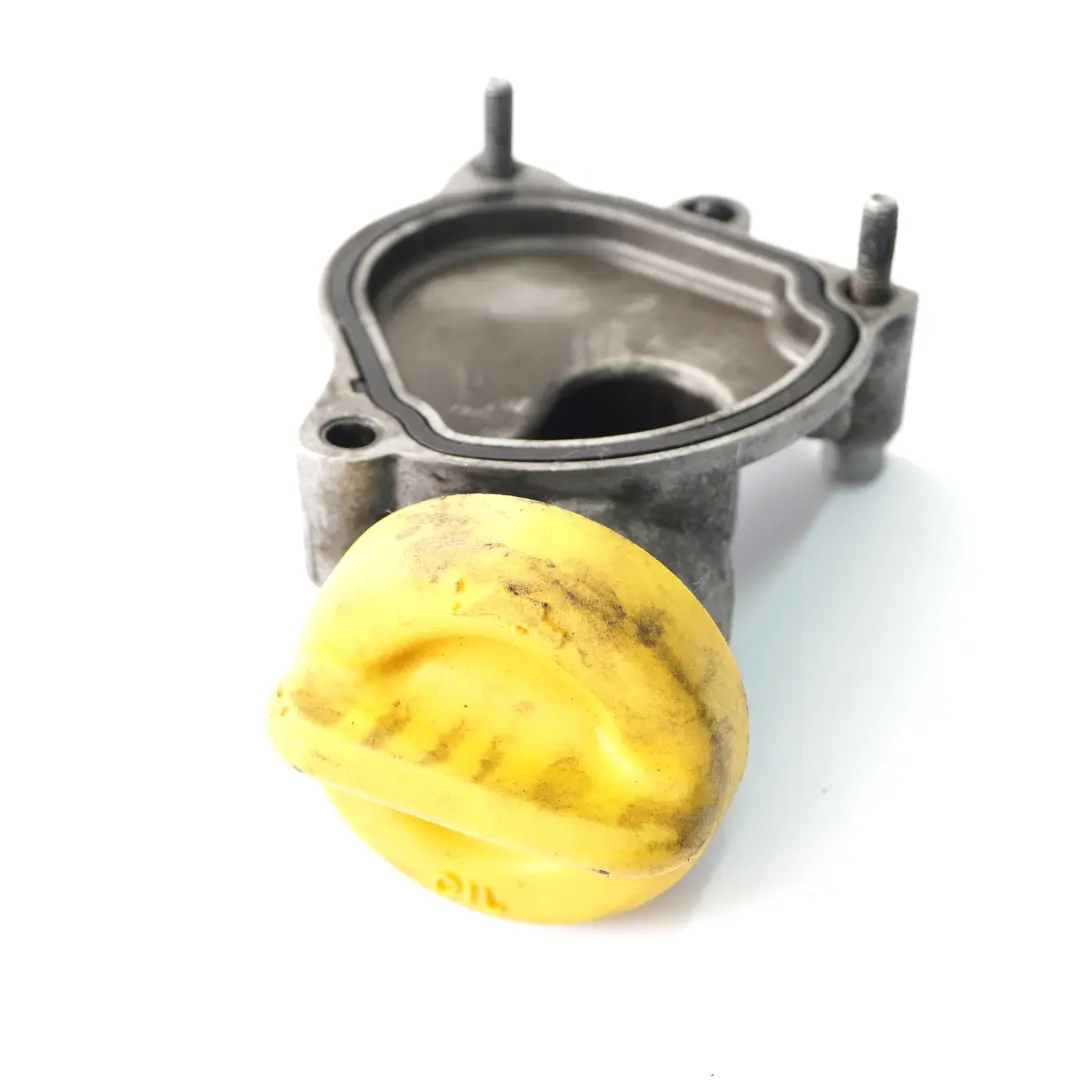 Saab 9-3 1.9 TTiD Diesel Collo di rifornimento olio motore Tubo tappo - SKU 55214197 - Numero di parte 55214197