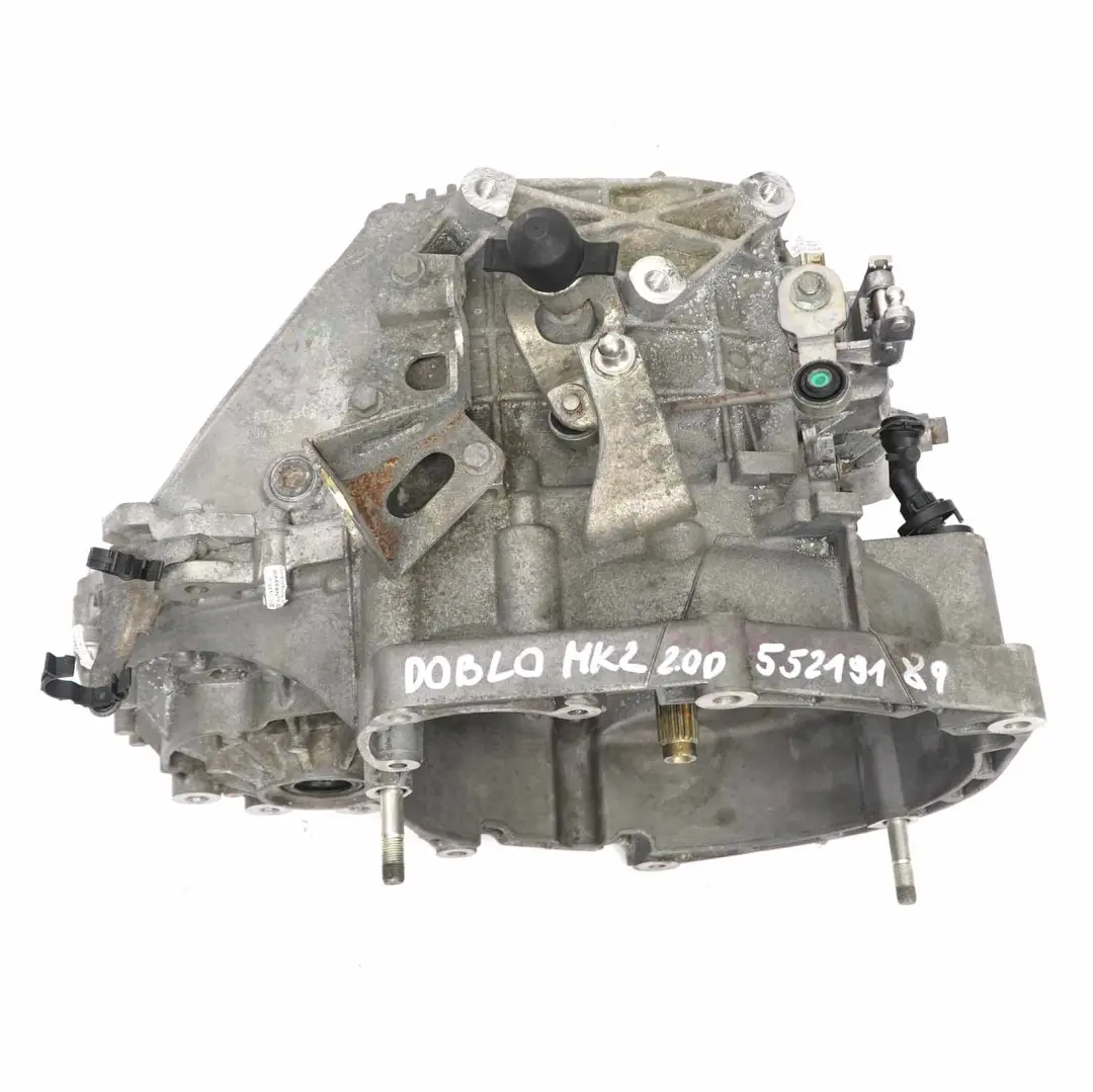 MK2 2.0 Diesel Schaltgetriebe Getriebe GARANTIE für Fiat Doblo mit Teilenummer 55219189 Fiat Doblo MK2 2.0 Diesel Schaltgetriebe Getriebe GARANTIE - SKU 55219189 - Teilenummer 55219189