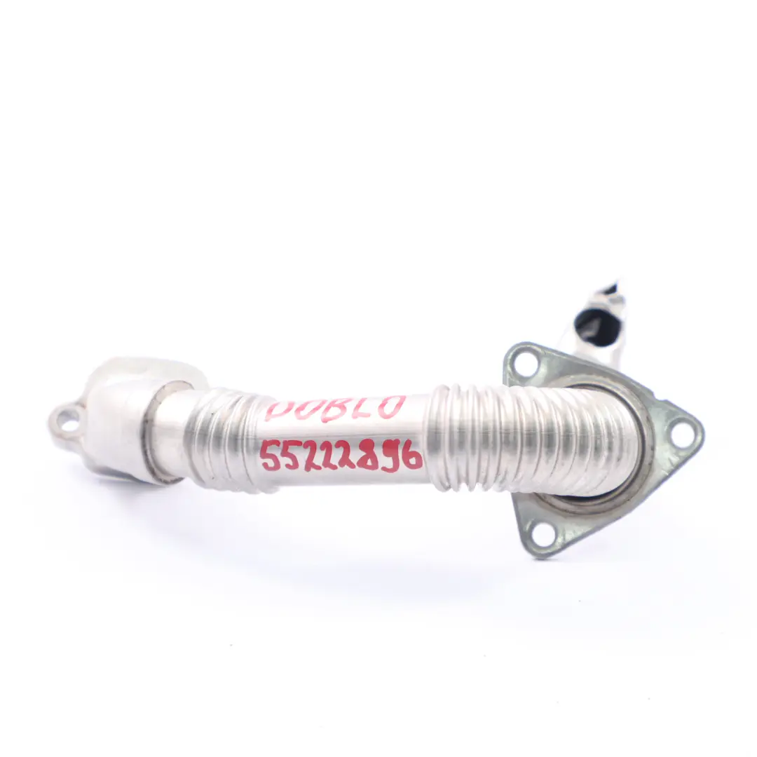 Valve Cooler Pipe Hose Line to Fiat Doblo 2 EGR with Part number 55222896 Fiat Doblo 2 EGR Valve Cooler Pipe Hose Line - SKU 55222896 - Part number 55222896