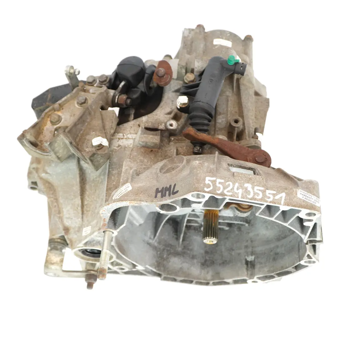 Caja cambios manual 5 velocidades MML 5700456 GARANTÍA para Opel Combo D con número de pieza 55243551 Opel Combo D Caja cambios manual 5 velocidades MML 5700456 GARANTÍA - SKU 55243551 - Número de pieza 55243551