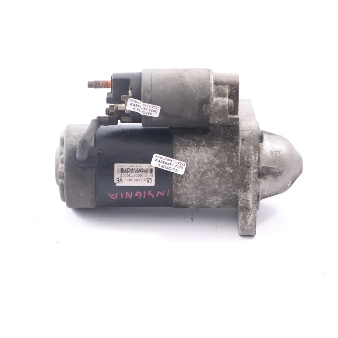 Anlasser Opel Astra Vectra Insignia 2.0 CDTI Dieselmotor für mit Teilenummer 55353857 Anlasser Opel Astra Vectra Insignia 2.0 CDTI Dieselmotor - SKU 55353857 - Teilenummer 55353857