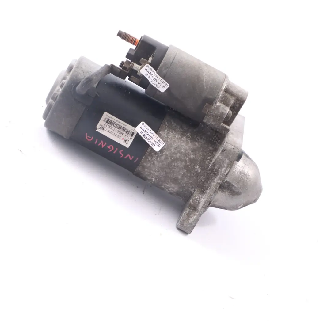  Moteur Démarrage Opel Astra Vectra Insignia 2.0 CDTI Moteur Diesel - SKU 55353857 - Numéro de pièce 55353857