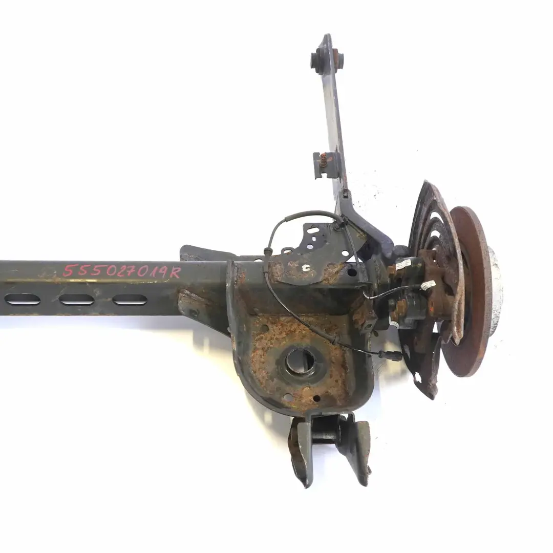Axle Renault Trafic 3 Opel Vivaro B Suspension Support Assembly to Rear with Part number 555027019R Rear Axle Renault Trafic 3 Opel Vivaro B Suspension Support Assembly - SKU 555027019R - Part number 555027019R