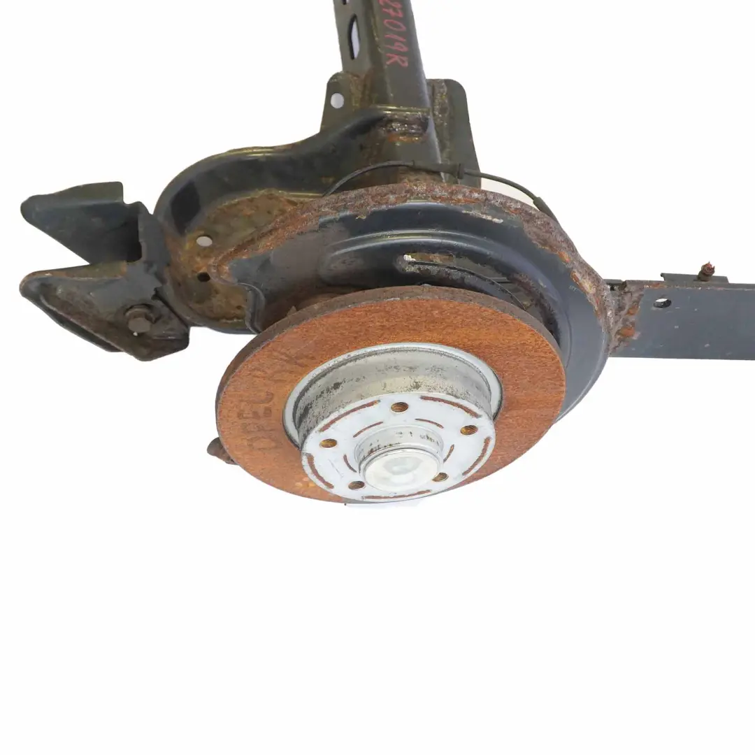 Eje trasero Renault Trafic 3 Opel Vivaro Conjunto soporte suspensión para con número de pieza 555027019R Eje trasero Renault Trafic 3 Opel Vivaro Conjunto soporte suspensión - SKU 555027019R - Número de pieza 555027019R