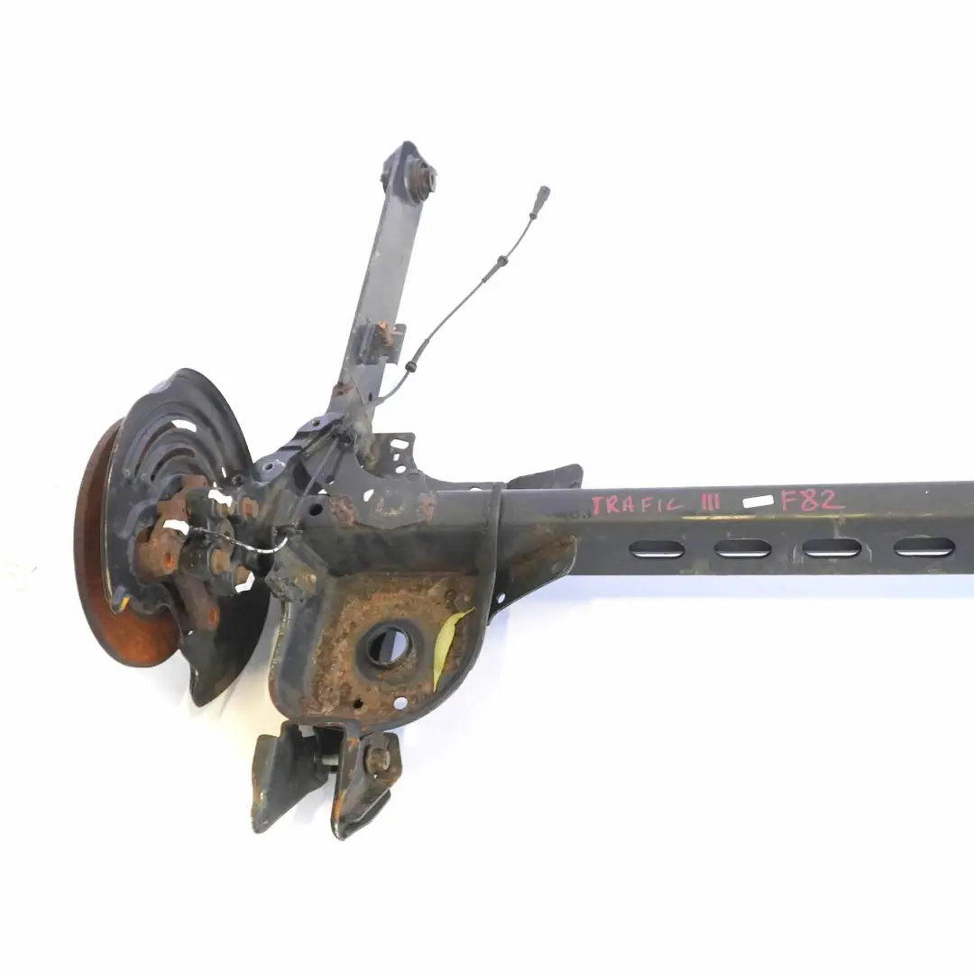 Axle Renault Trafic 3 Opel Vivaro B Suspension Support Assembly to Rear with Part number 555027019R Rear Axle Renault Trafic 3 Opel Vivaro B Suspension Support Assembly - SKU 555027019R - Part number 555027019R