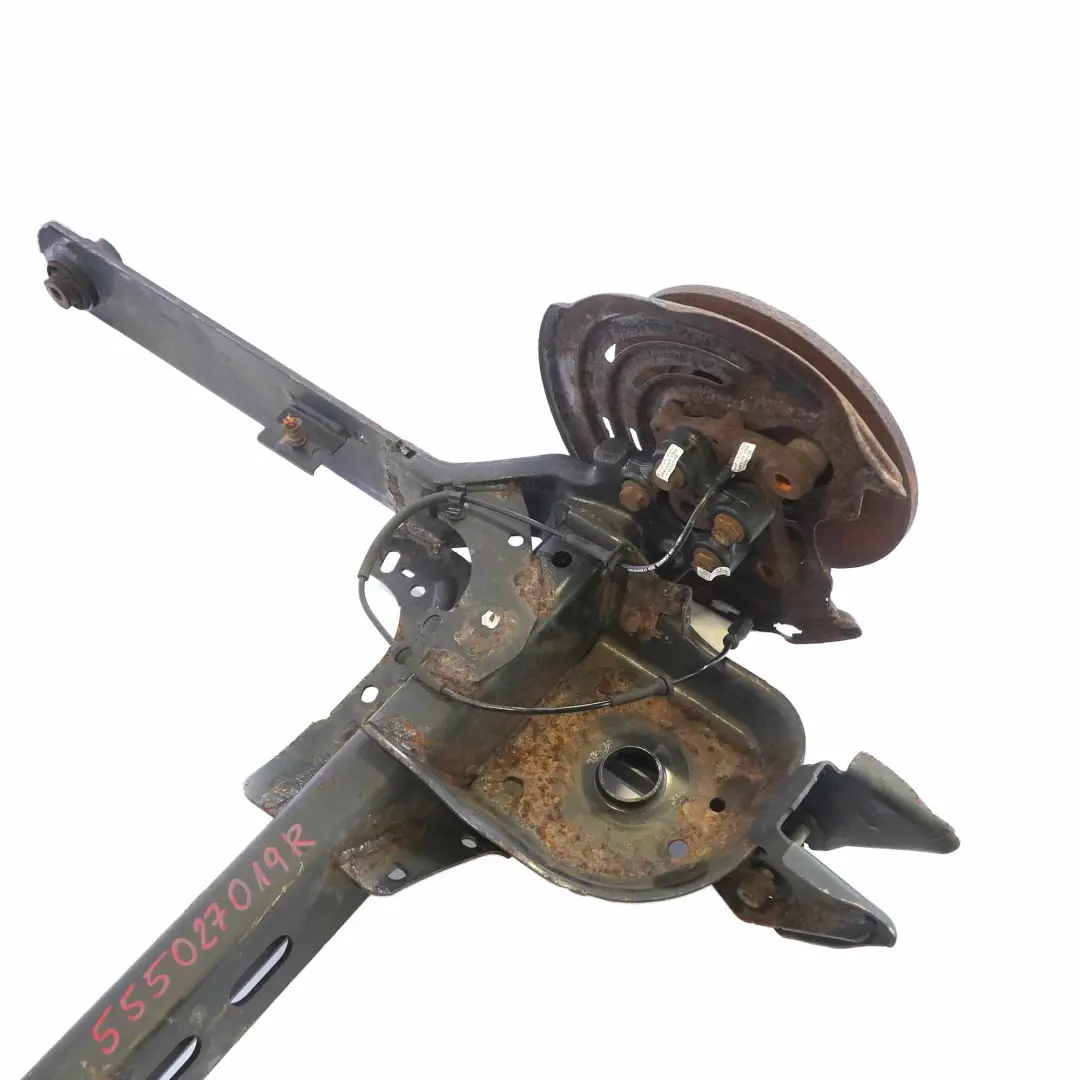 Axle Renault Trafic 3 Opel Vivaro B Suspension Support Assembly to Rear with Part number 555027019R Rear Axle Renault Trafic 3 Opel Vivaro B Suspension Support Assembly - SKU 555027019R - Part number 555027019R