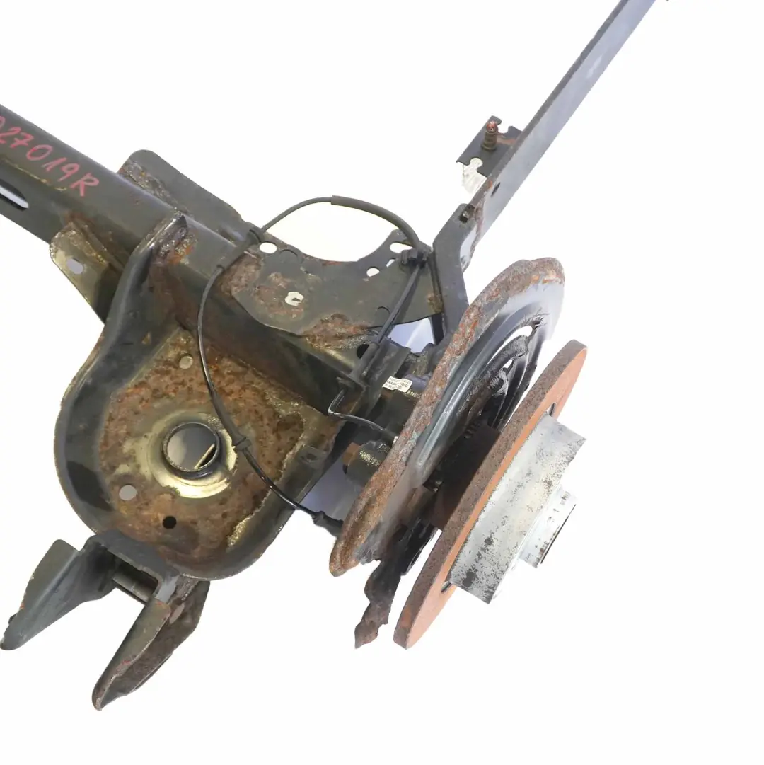 Axle Renault Trafic 3 Opel Vivaro B Suspension Support Assembly to Rear with Part number 555027019R Rear Axle Renault Trafic 3 Opel Vivaro B Suspension Support Assembly - SKU 555027019R - Part number 555027019R