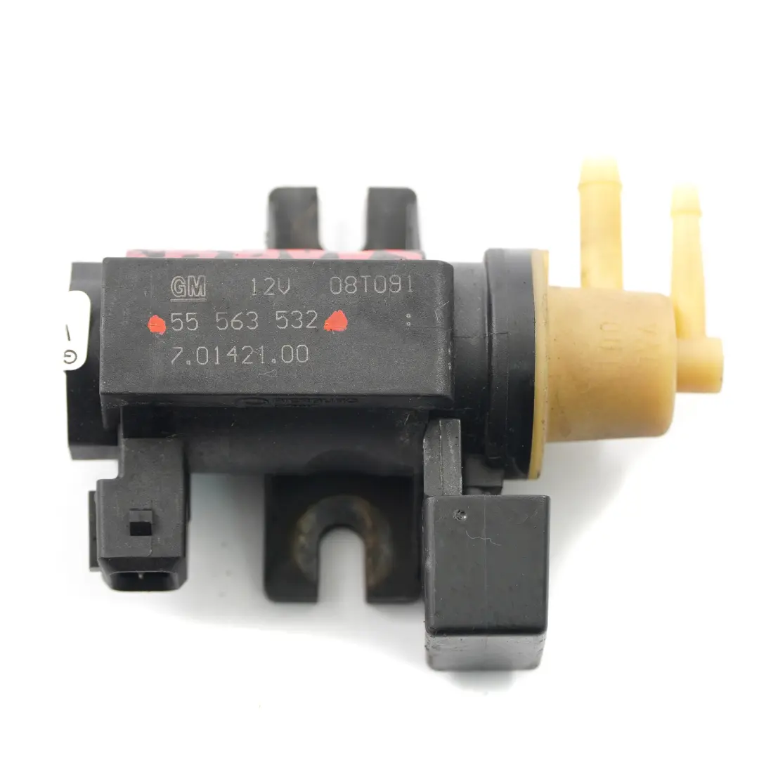 Ttdi Opel Vectra C 1.9 Cdti Diesel Valvola turbo a vuoto per Saab 9-3 1.9 con numero di parte 55563532 Saab 9-3 1.9 Ttdi Opel Vectra C 1.9 Cdti Diesel Valvola turbo a vuoto - SKU 55563532 - Numero di parte 55563532