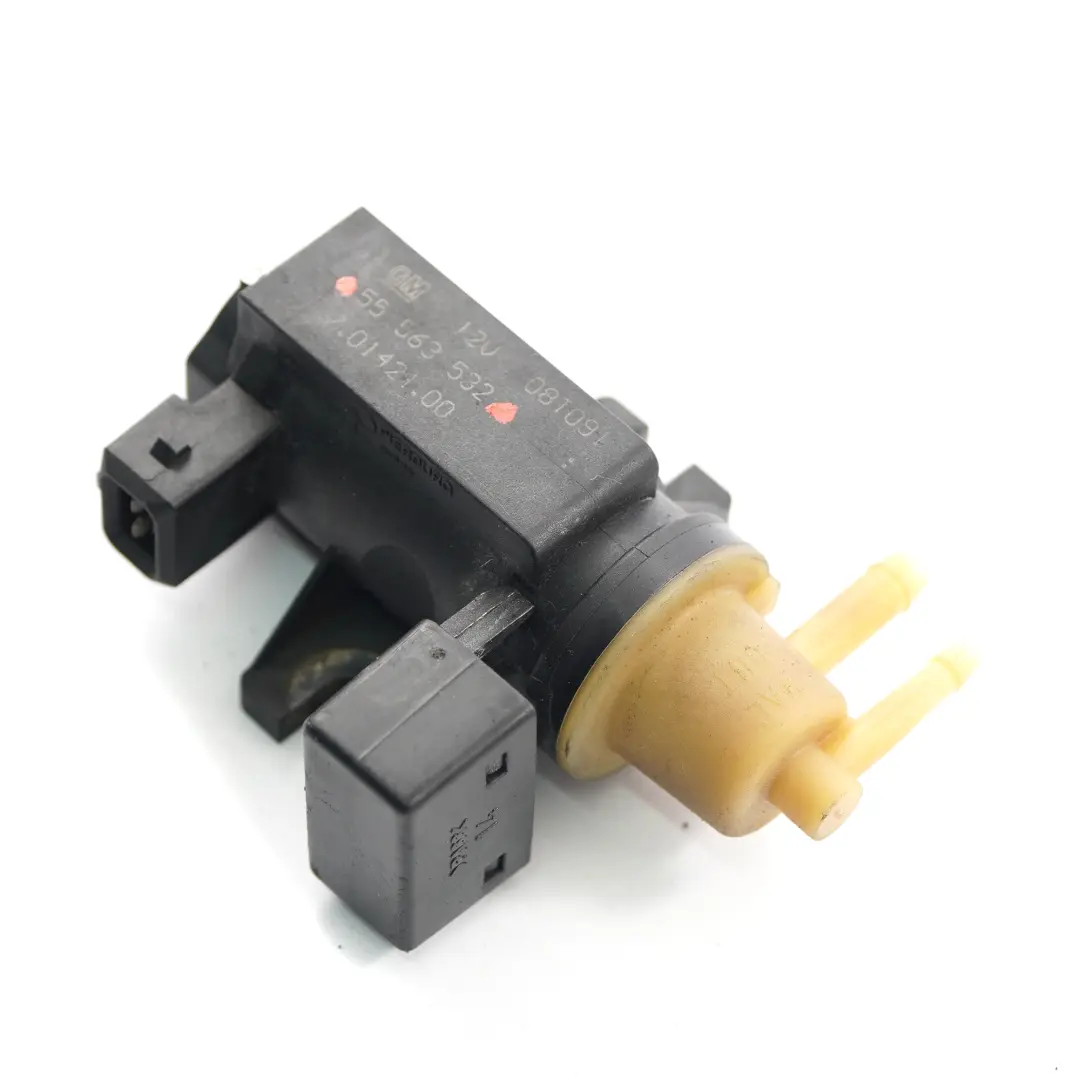 Ttdi Opel Vectra C 1.9 Cdti Diesel Valvola turbo a vuoto per Saab 9-3 1.9 con numero di parte 55563532 Saab 9-3 1.9 Ttdi Opel Vectra C 1.9 Cdti Diesel Valvola turbo a vuoto - SKU 55563532 - Numero di parte 55563532